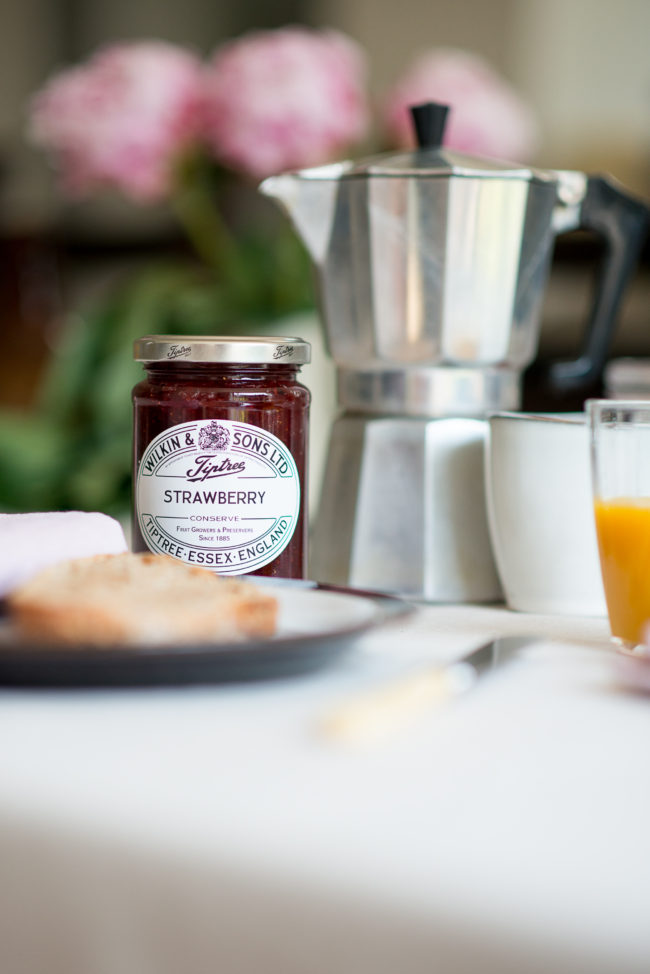 Breakfast table - photo by Katie McCullough