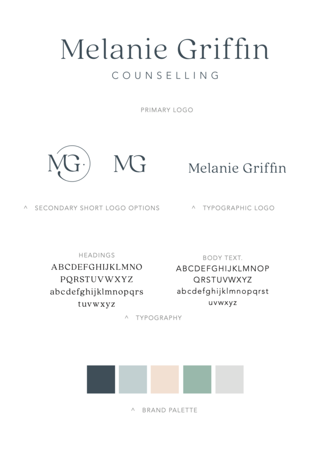 Melanie Griffin - Counselling - Leamington Spa | Brand design